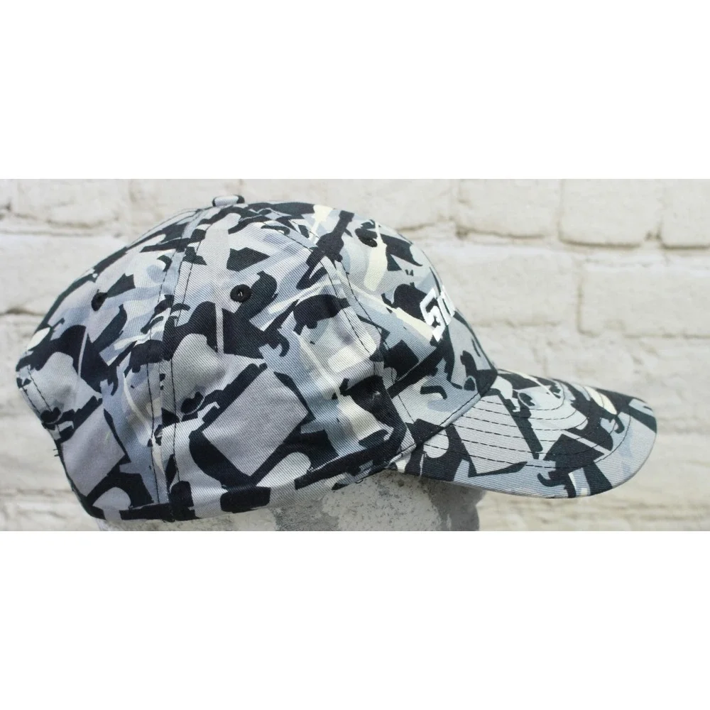 Official Snap-On Tools Hat Cap Black & Gray Snapback Embroidered Logo Camo